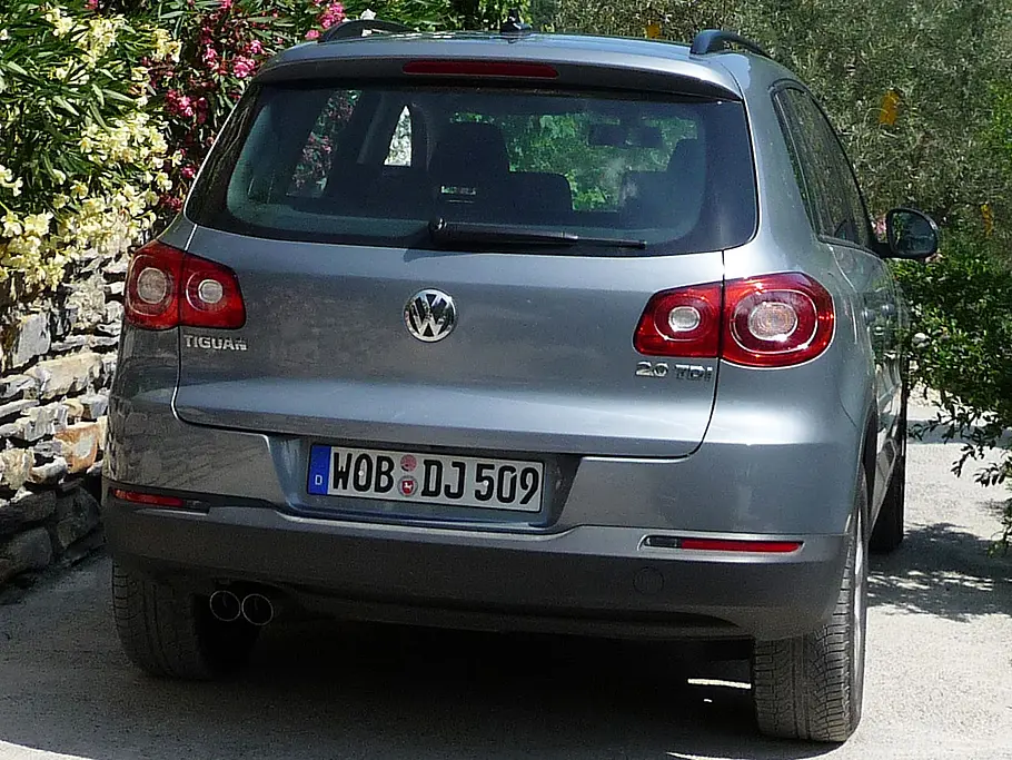 VW Tiguan 2.0 TDI 4MOTION VW Tiguan 2.0 TDI 4MOTION Kofferraum
