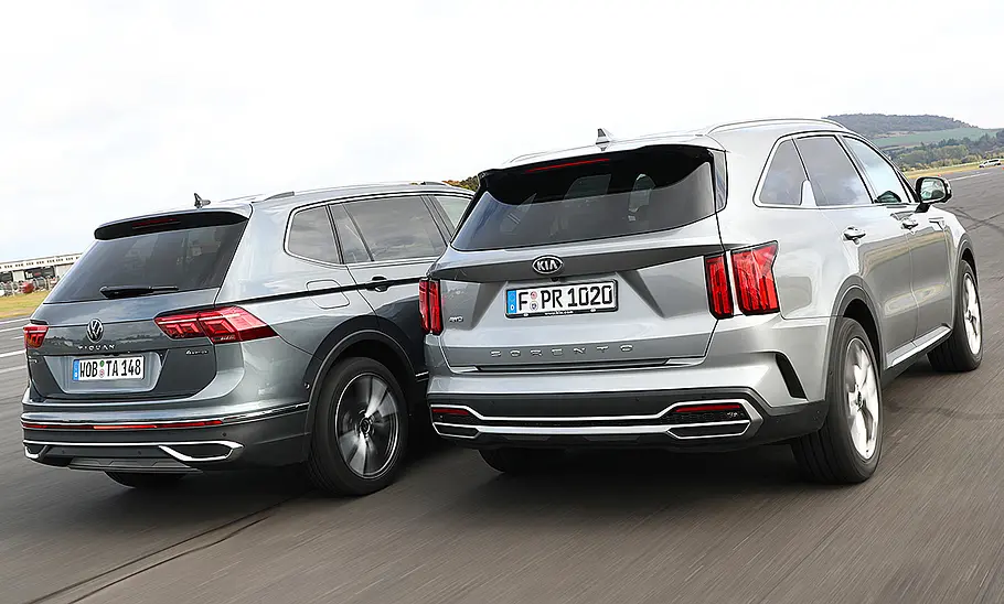 VW Tiguan Allspace/Kia Sorento VW Tiguan Allspace/Kia Sorento