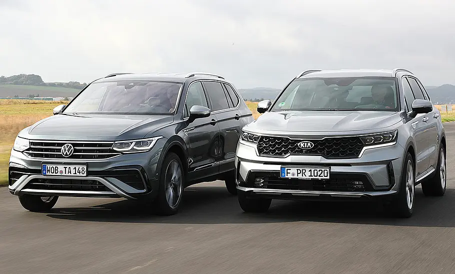 VW Tiguan Allspace/Kia Sorento VW Tiguan Allspace/Kia Sorento