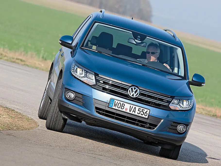VW Tiguan 2.0 TDI 4MOTION BMT Kompakt-SUV Vergleich Bilder technische Daten