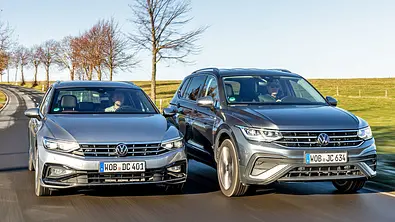 VW Passat Variant/VW Tiguan Allspace - Foto: Frank Ratering
