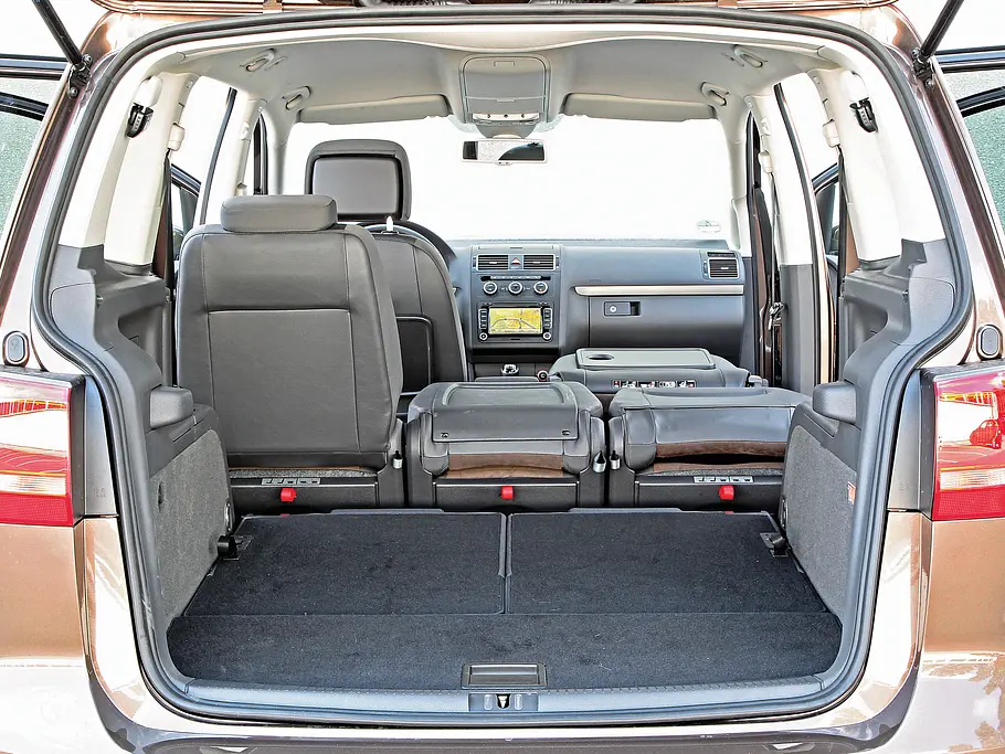 VW Touran Zuladung Kofferraum Ladeboden