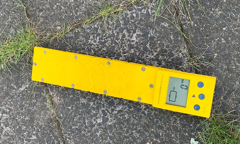 Stützlast: Deichselwaage