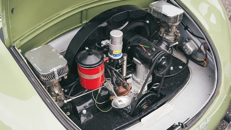 Der Motor des WD Denzel 1300