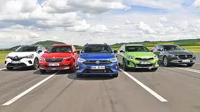 Mitsubishi ASX/Skoda Kamiq/VW Taigo/Kia XCeed/Mazda CX-30 - Foto: Daniela Loof