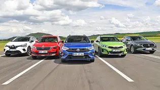 Mitsubishi ASX/Skoda Kamiq/VW Taigo/Kia XCeed/Mazda CX-30 - Foto: Daniela Loof