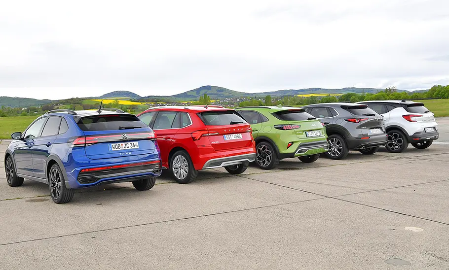 VW Taigo/Skoda Kamiq/Kia XCeed/Mazda CX-30/Mitsubishi ASX