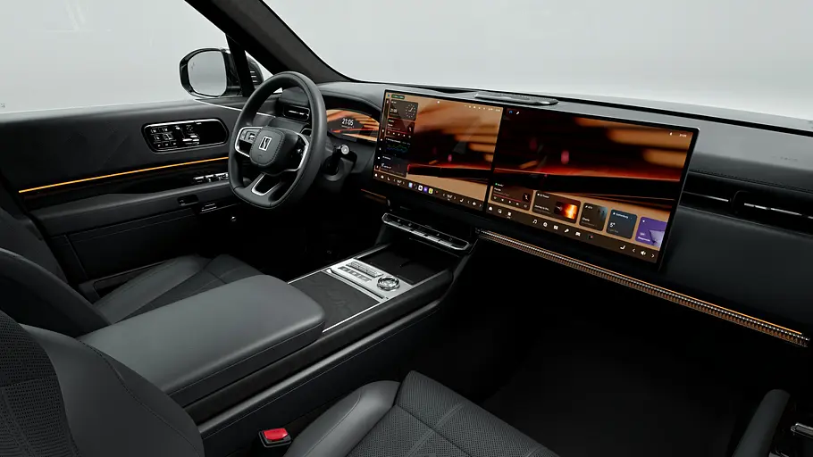 Zeekr 9X Cockpit des Zeekr 9X.