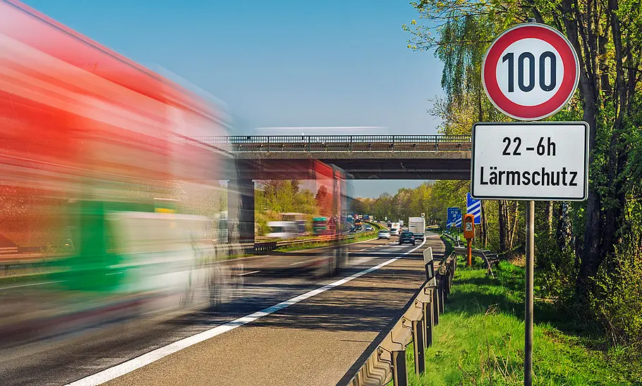 Tempolimit auf der Autobahn
